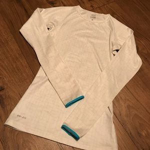 Long sleeve dri fit Nike top